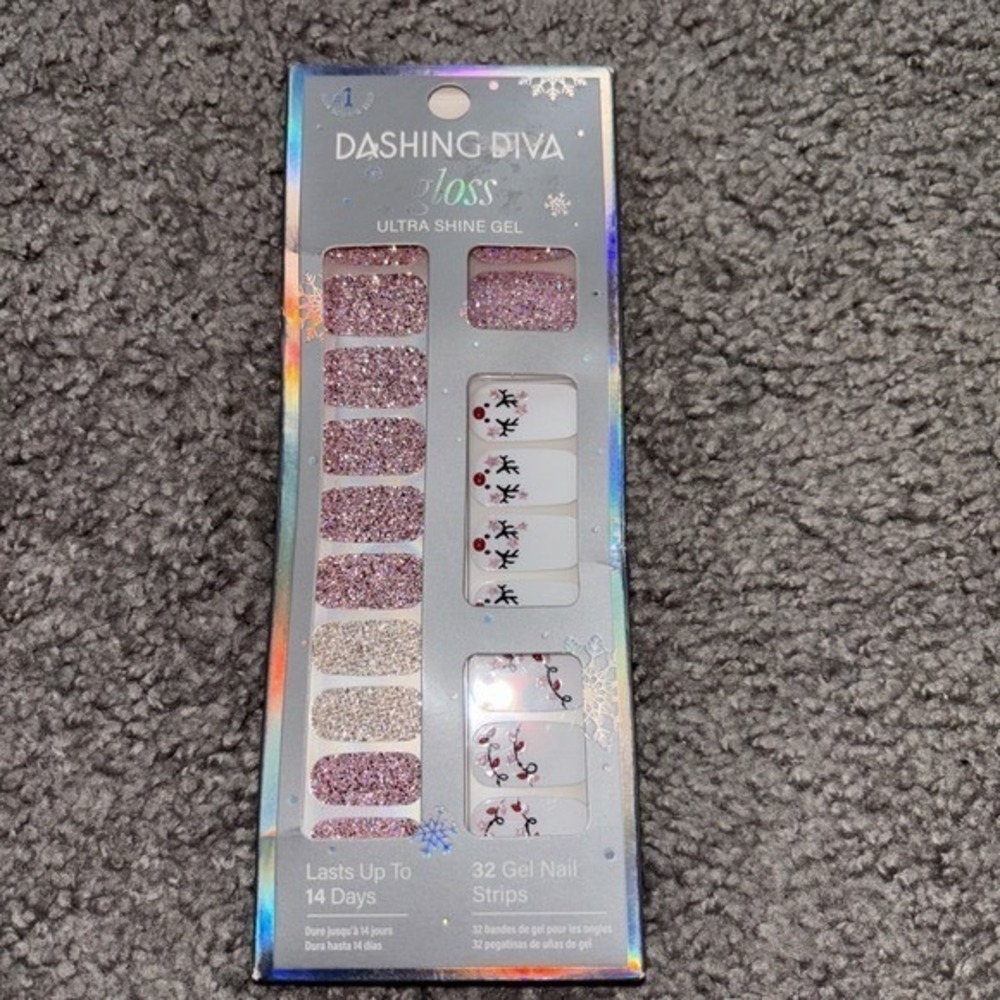#1 Best Seller Dashing Diva Gloss Ultra‎ Shine Gel 32 Gel Nail Strips Light show